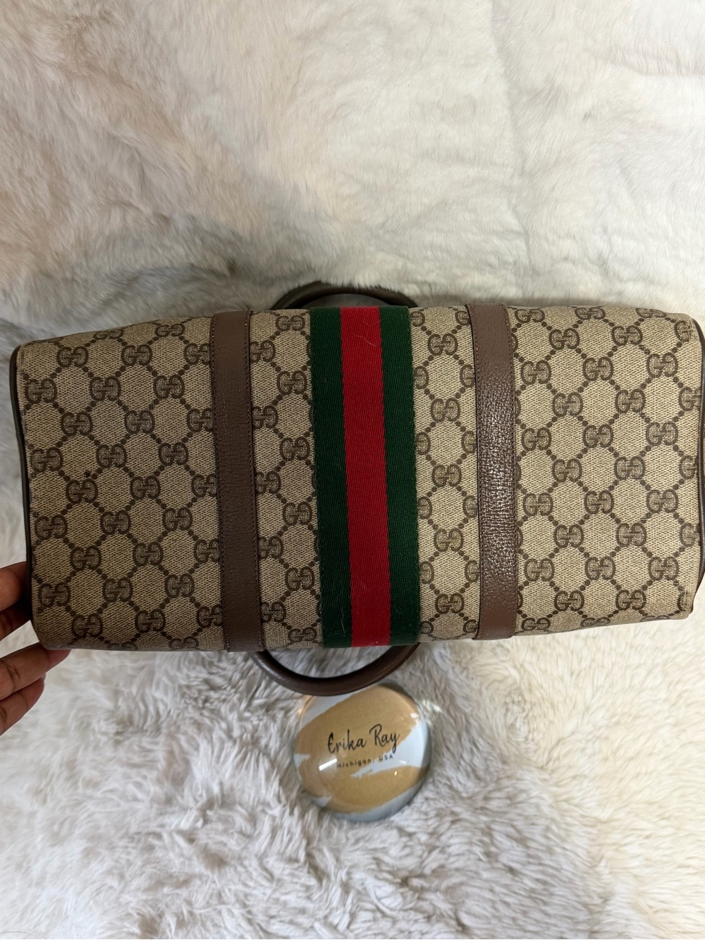 Gucci GG Canvas Boston Bag- BEAUTIFUL CONDITION - Picture 7 of 16